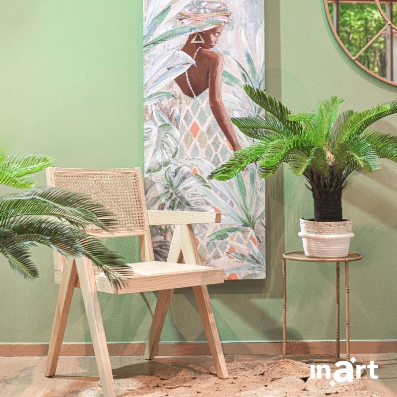 INART ΦΥΤΟ ΣΕ ΓΛΑΣΤΡΑ PL ΠΡΑΣΙΝΟ Υ105 Inart 3-85-457-0020