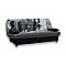 Καναπές-κρεβάτι "BROADWAY" τριθέσιος υφασμάτινος 185x88x82