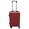 Βαλίτσα τρόλλεϋ με σκληρό εξωτερικό σκελετό σε χρώμα μπορντώ, 51x30x22