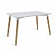 Τραπέζι "SNOW" επιφάνεια MDF σε χρώμα λευκό 120x80x75 Τραπέζι "SNOW" επιφάνεια MDF σε χρώμα λευκό 120x80x75