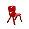 Καρέκλα παιδική "NOVA" σε χρώμα κόκκινο 42x34x56