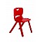 Καρέκλα παιδική "NOVA" σε χρώμα κόκκινο 42x34x56