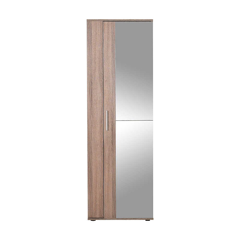 Παπουτσοθήκη-ντουλάπα σε χρώμα latte 60x35x187