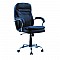 Καρέκλα γραφείου διευθυντή Inferno klikareto με pu χρώμα μαύρο 72x77x110/121