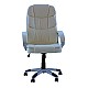 Καρέκλα γραφείου διευθυντή Marcus klikareto με pu χρώμα εκρου 68x75x114/123