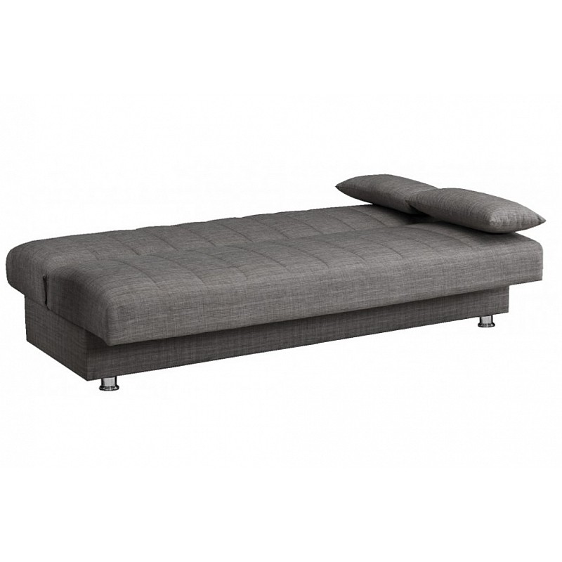 Καναπές-κρεβάτι "TINT" τριθέσιος υφασμάτινος σε χρώμα μπεζ 183x74x80