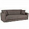 Καναπές κρεβάτι "MARBELLA" τριθέσιος υφασμάτινος σε χρώμα καφε 214x78x78