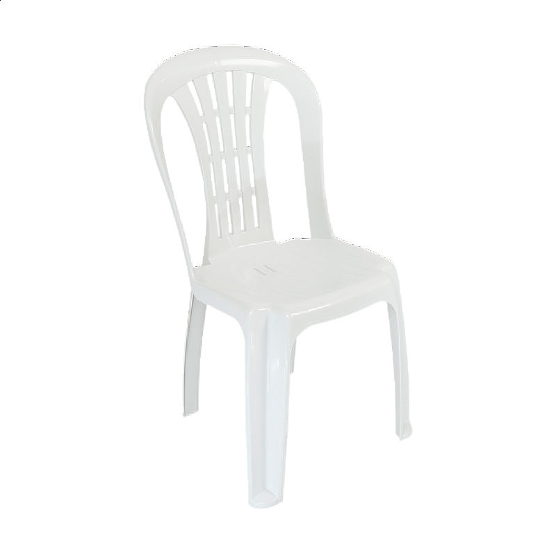 Καρέκλα "FULYAECO" πλαστική σε χρώμα λευκό 40x44x87