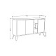 Μπουφές κονσόλα "ARSAL" σε χρώμα σονόμα 142x36x83 Μπουφές κονσόλα "ARSAL" σε χρώμα σονόμα 142x36x83