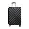 Βαλίτσα "ROADTRIP" από ABS σε χρώμα μαύρο 50x30x75