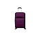 Βαλίτσα "AIRPLANE" από ύφασμα σε χρώμα μωβ 42x25x70