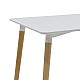 Τραπέζι "SNOW" επιφάνεια MDF λευκό 150x90x75εκ Τραπέζι "SNOW" επιφάνεια MDF λευκό 150x90x75εκ