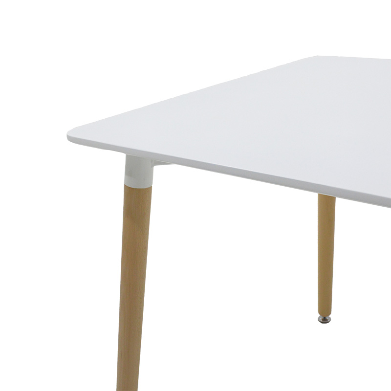Τραπέζι "SNOW" επιφάνεια MDF λευκό 80x80x75εκ Τραπέζι "SNOW" επιφάνεια MDF λευκό 80x80x75εκ
