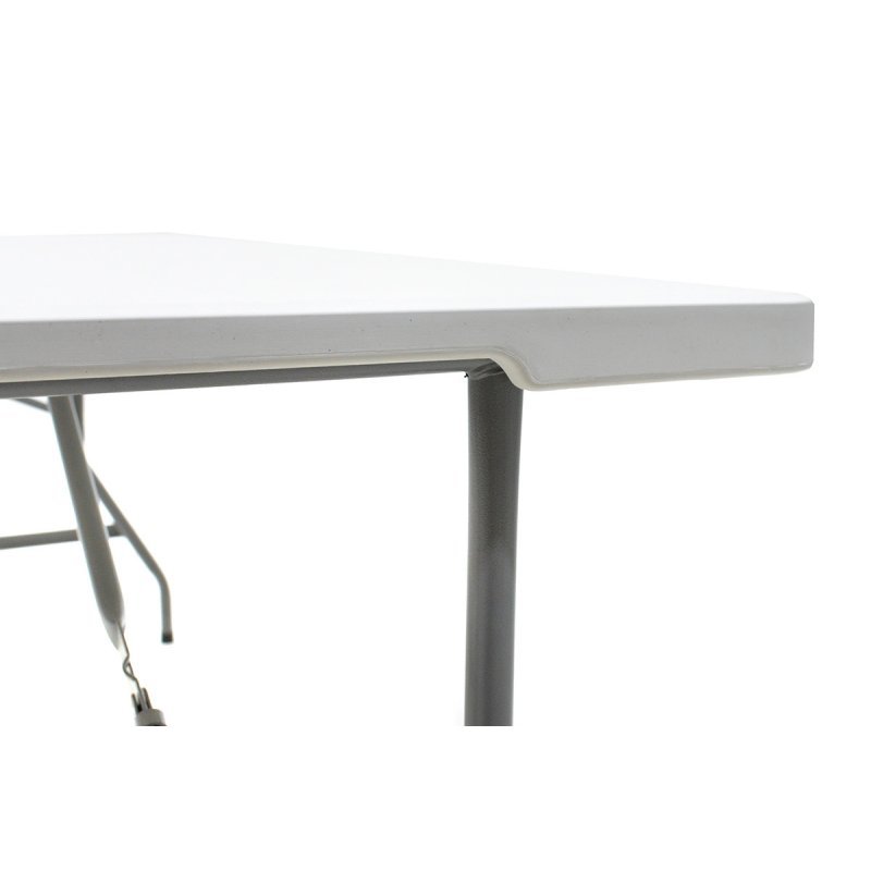 Τραπέζι-βαλίτσα "EVENT" catering πτυσσόμενο σε λευκό χρώμα 152x72x74