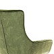 Πολυθρόνα ''Mirabel'' από ύφασμα σε πράσινο χρώμα 81x85x99εκ
