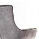 Πολυθρόνα ''Mirabel'' από ύφασμα σε γκρι χρώμα 81x85x99εκ