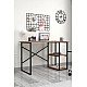 Γραφείο εργασίας "LONDON" με ράφια σε χρώμα atlantic pine 120x60x72 Γραφείο εργασίας "LONDON" με ράφια σε χρώμα atlantic pine 120x60x72