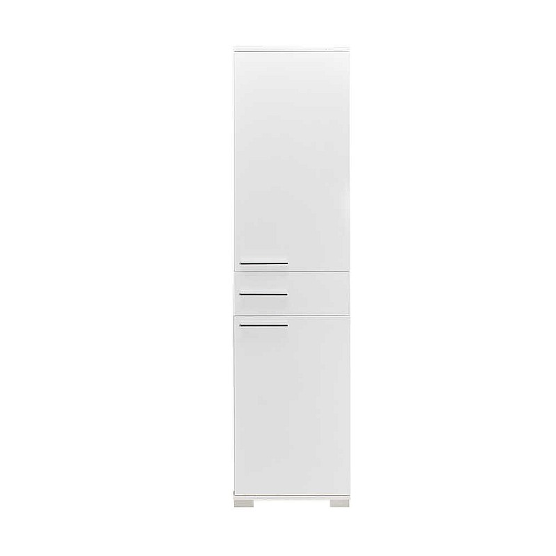 Ντουλάπι-στήλη "CΗΑDY" με συρτάρι λευκό gloss 45x40x187 Ντουλάπι-στήλη "CΗΑDY" με συρτάρι λευκό gloss 45x40x187