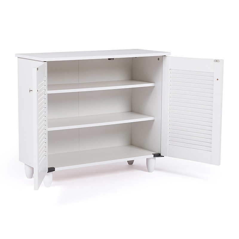 Παπουτσοθήκη-ντουλάπι REA χρώμα λευκό 76.8x33.6x67.5 Παπουτσοθήκη-ντουλάπι REA χρώμα λευκό 76.8x33.6x67.5