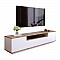 Έπιπλο τηλεόρασης "VIANA" σε χρώμα atlantic pine/λευκό 180x45x45