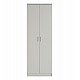 Ντουλάπα ρούχων δίφυλλη REAL χρώμα λευκό 60x42x180 Ντουλάπα ρούχων δίφυλλη REAL χρώμα λευκό 60x42x180