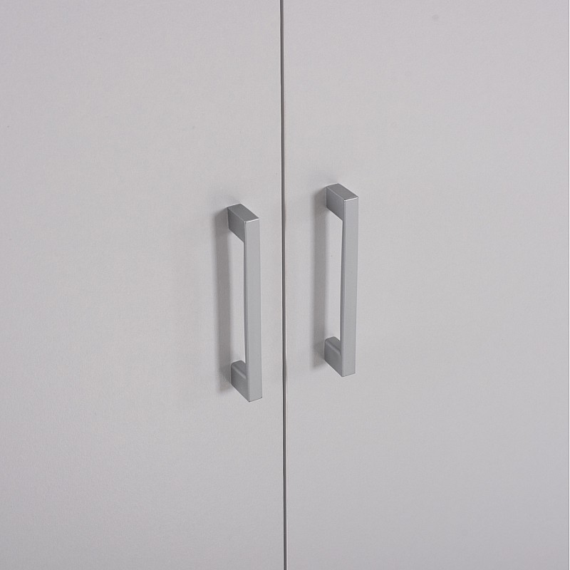 Ντουλάπα ρούχων δίφυλλη REAL χρώμα λευκό 60x42x180 Ντουλάπα ρούχων δίφυλλη REAL χρώμα λευκό 60x42x180