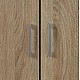 Ντουλάπα ρούχων δίφυλλη REAL χρώμα sonoma 80x42.5x180.5 Ντουλάπα ρούχων δίφυλλη REAL χρώμα sonoma 80x42.5x180.5