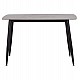 Τραπέζι Rav γκρι μαρμάρου sintered stone-μαύρο μέταλλο 120x70x75 Τραπέζι Rav γκρι μαρμάρου sintered stone-μαύρο μέταλλο 120x70x75