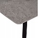 Τραπέζι Rav γκρι μαρμάρου sintered stone-μαύρο μέταλλο 140x80x75 Τραπέζι Rav γκρι μαρμάρου sintered stone-μαύρο μέταλλο 140x80x75