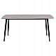 Τραπέζι Rav γκρι μαρμάρου sintered stone-μαύρο μέταλλο 160x90x75 Τραπέζι Rav γκρι μαρμάρου sintered stone-μαύρο μέταλλο 160x90x75