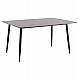 Τραπέζι Rav γκρι μαρμάρου sintered stone-μαύρο μέταλλο 160x90x75 Τραπέζι Rav γκρι μαρμάρου sintered stone-μαύρο μέταλλο 160x90x75