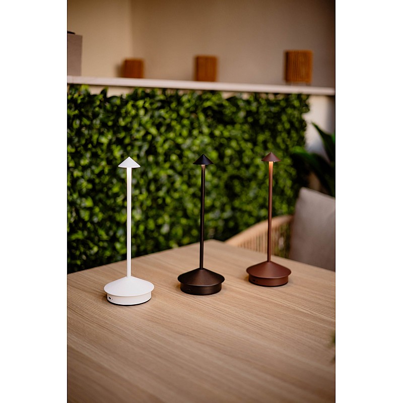 Επιτραπέζιο φωτιστικό "ARROW" σε χρώμα λευκό 30x11