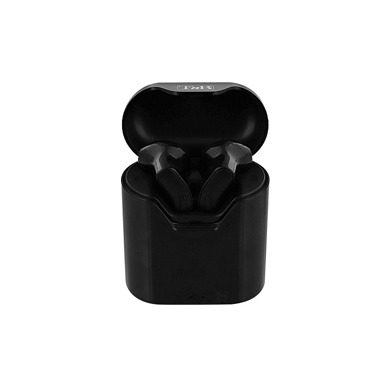 Ακουστικά Bluetooth με θήκη φόρτισης EBPLAYBKTWS μαύρα 070053