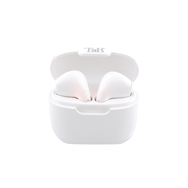 Ακουστικά Bluetooth με θήκη φόρτισης EBFEATWH3 TNB λευκά