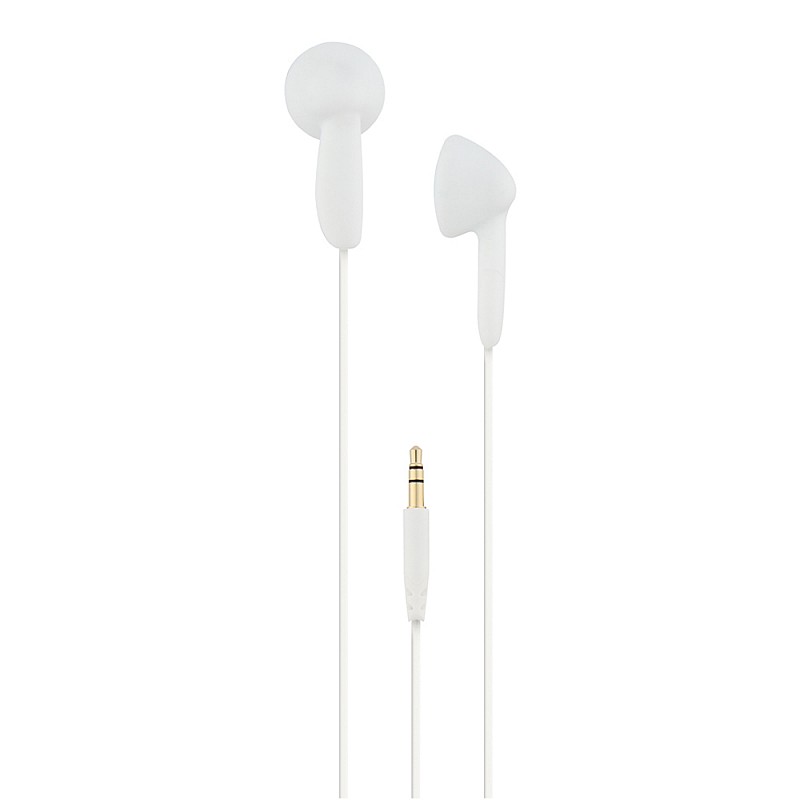 Ακουστικά ψείρες με θήκη σιλικόνης Λευκό  ESPOCKETWH