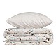 Σετ παπλωματοθήκη Lendell Cotton Box 3 τμχ Μονή (160x220) χρώμα μέντα - λευκό Σετ παπλωματοθήκη Lendell Cotton Box 3 τμχ Μονή (160x220) χρώμα μέντα - λευκό