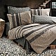 Σετ παπλωματοθήκη Arlo Cotton Box 3 τμχ Μονή (160x220) χρώμα καφέ - γκρι Σετ παπλωματοθήκη Arlo Cotton Box 3 τμχ Μονή (160x220) χρώμα καφέ - γκρι
