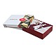 Σετ παπλωματοθήκη Flos Cotton Box 4 τμχ Διπλή (200x220) χρώμα μπορντώ Σετ παπλωματοθήκη Flos Cotton Box 4 τμχ Διπλή (200x220) χρώμα μπορντώ