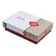 Σετ παπλωματοθήκη Mote Cotton Box 4 τμχ Διπλή (200x220) χρώμα κόκκινο - γκρι Σετ παπλωματοθήκη Mote Cotton Box 4 τμχ Διπλή (200x220) χρώμα κόκκινο - γκρι