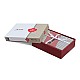 Σετ παπλωματοθήκη Mote Cotton Box 4 τμχ Διπλή (200x220) χρώμα κόκκινο - γκρι Σετ παπλωματοθήκη Mote Cotton Box 4 τμχ Διπλή (200x220) χρώμα κόκκινο - γκρι