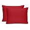 Μαξιλαροθήκες ύπνου Tonne Cotton Box Σετ 2 τμχ χρώμα κόκκινο 50x70εκ.