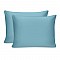Μαξιλαροθήκες ύπνου Tonne Cotton Box Σετ 2 τμχ χρώμα μπλε 50x70εκ.