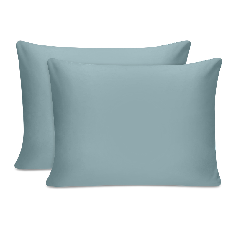 Μαξιλαροθήκες ύπνου Tonne Cotton Box Σετ 2 τμχ χρώμα μέντα 50x70εκ.