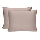 Μαξιλαροθήκες ύπνου Tonne Cotton Box Σετ 2 τμχ χρώμα μπεζ 50x70εκ.