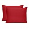 Μαξιλαροθήκες ύπνου Tonne Cotton Box Σετ 2 τμχ χρώμα κόκκινο 50x80εκ.