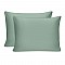 Μαξιλαροθήκες ύπνου Tonne Cotton Box Σετ 2 τμχ χρώμα πράσινο 50x80εκ.