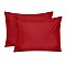 Μαξιλαροθήκες ύπνου Tonne Cotton Box Σετ 2 τμχ χρώμα κόκκινο 50x80+5εκ.