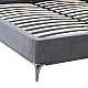 Κρεβάτι Megan Megapap υφασμάτινο χρώμα ανθρακί 160x200εκ. Κρεβάτι Megan Megapap υφασμάτινο χρώμα ανθρακί 160x200εκ.