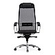 Καρέκλα γραφείου εργονομική Samurai-2 Megapap με ύφασμα Mesh σε μαύρο 70x70x124/134εκ.