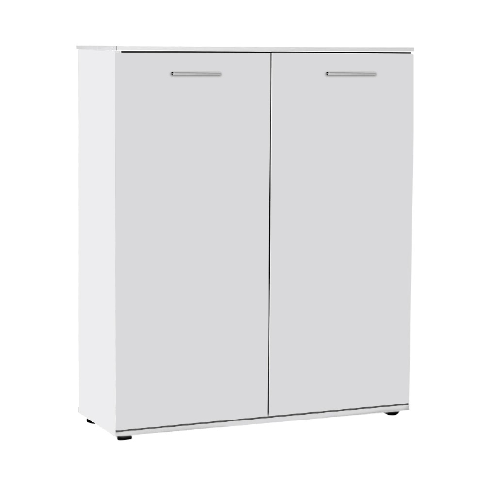 Ντουλάπι - παπουτσοθήκη 24 ζευγών Ultra Megapap δίφυλλο χρώμα λευκό 91x35x108εκ.